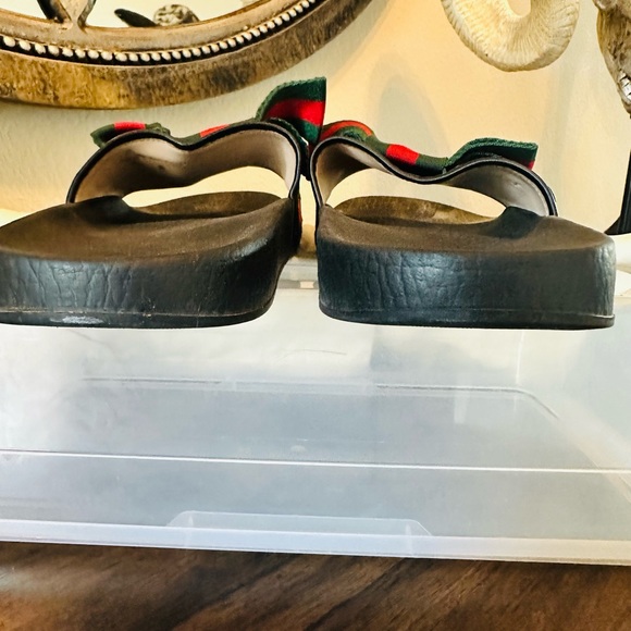 Gucci Satin Bow Slide US size 10 - Picture 3 of 7